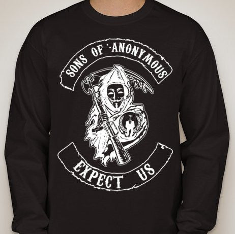 Sons Of Anonymous Reaper With Scythe Long Sleeve T-shirt