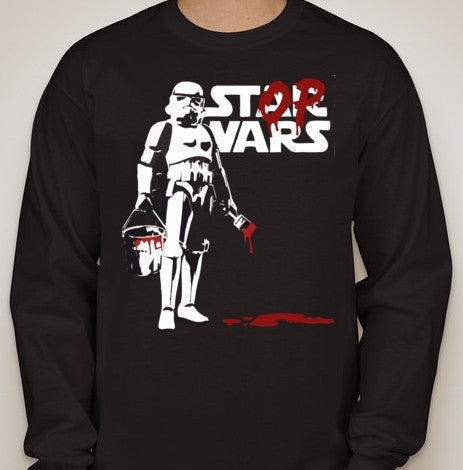 Star Wars Stop Wars Stormtrooper Graffity Long Sleeve T-shirt
