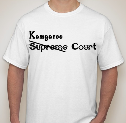 Supreme Crossed Kangaroo Court T-shirt
