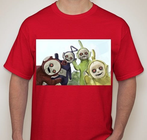 Teletubbies Zombie T-shirt | Blasted Rat