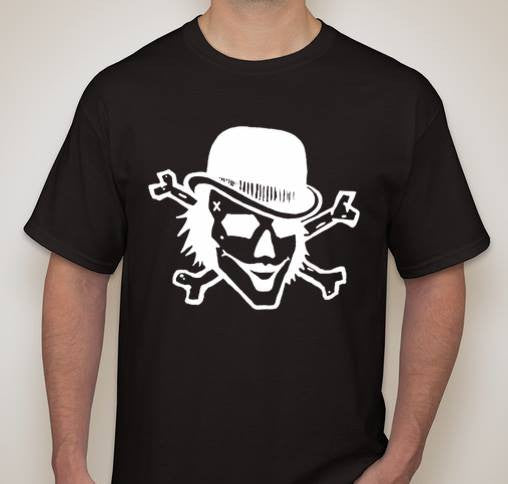 The Adicts Clown Crossbones Punk Rock Band Music T-shirt | Blasted Rat