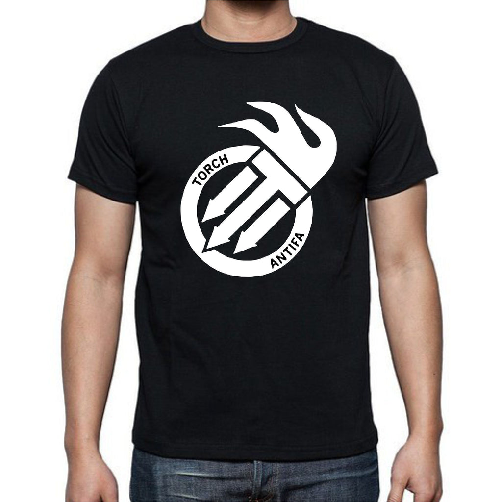 Torch Antifa Antifascist T-Shirt