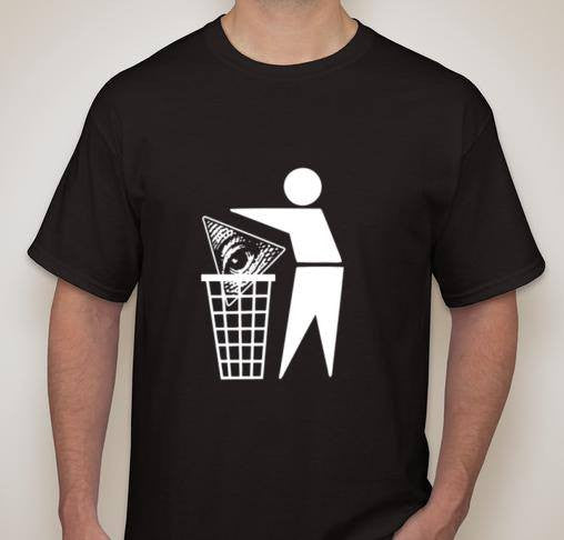Trash The Illuminati T-shirt