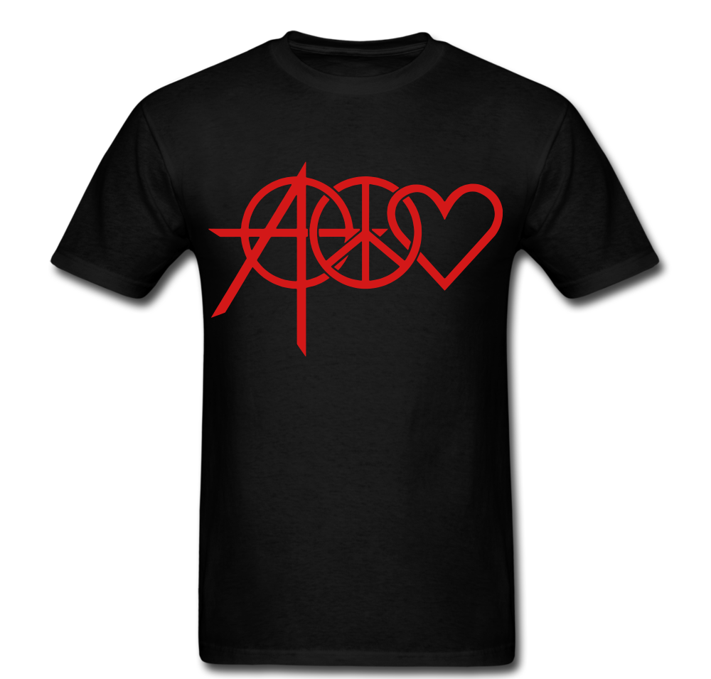 Anarchy Peace Love T-shirt