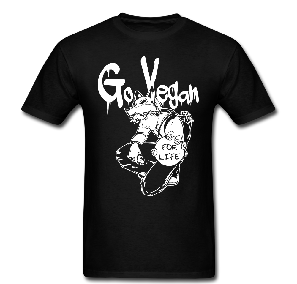 Go Vegan For Life T-shirt