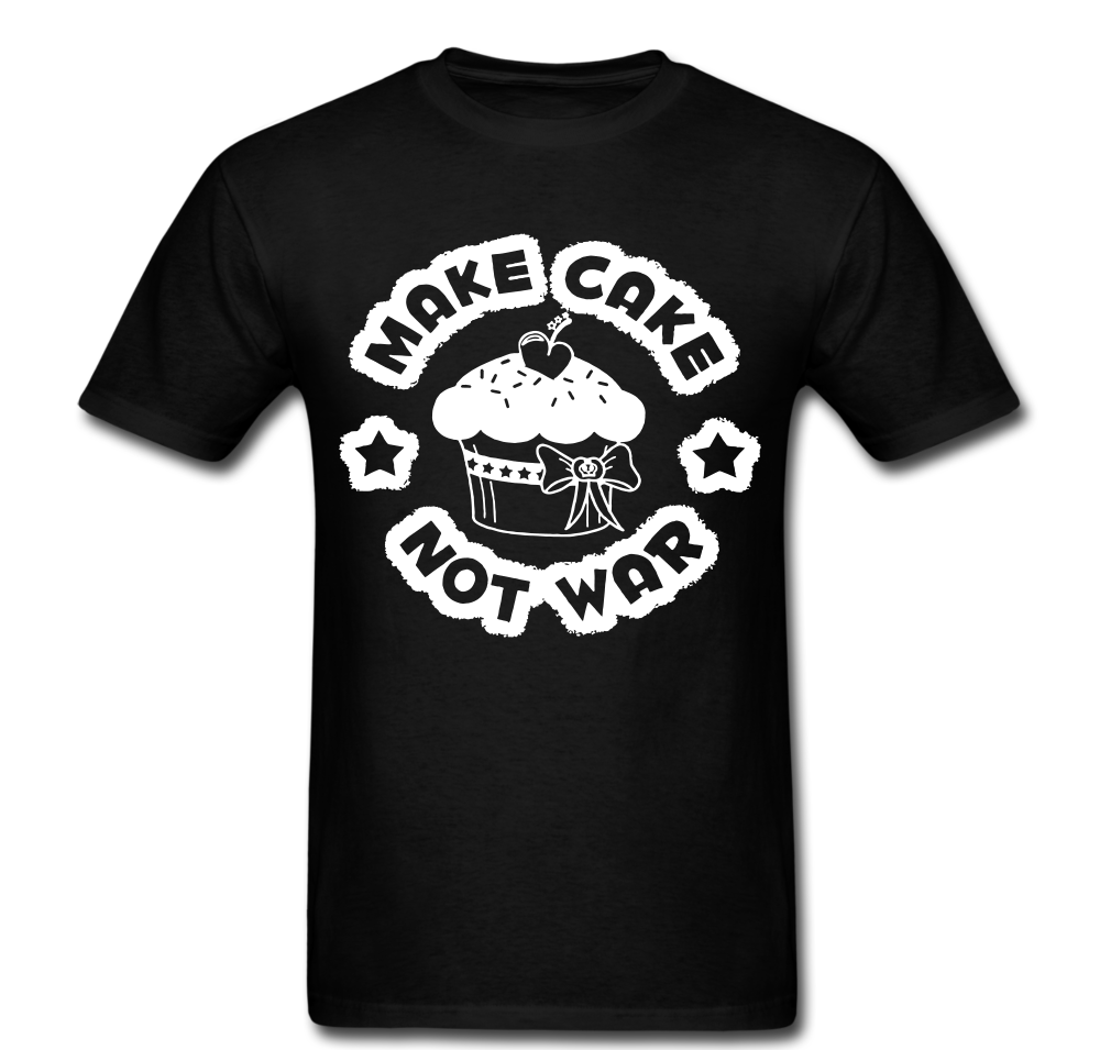 Make Cake Not War T-shirt