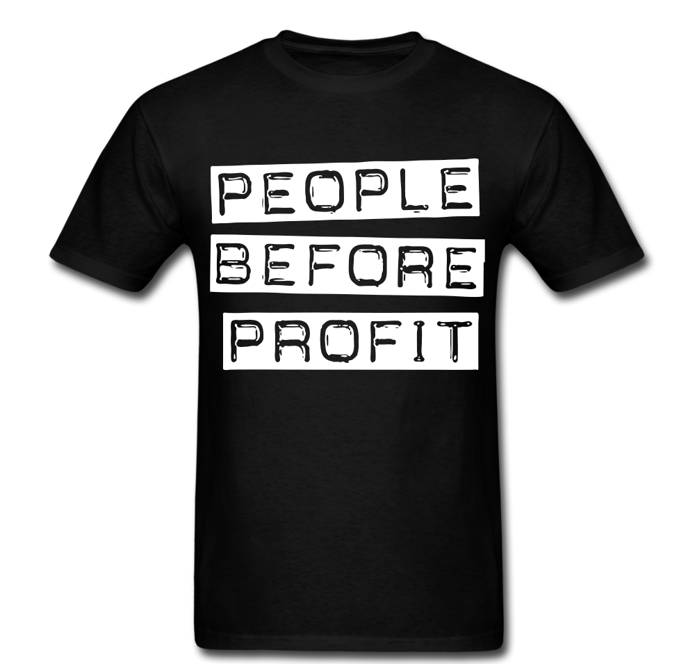 People Before Profit T-shirt