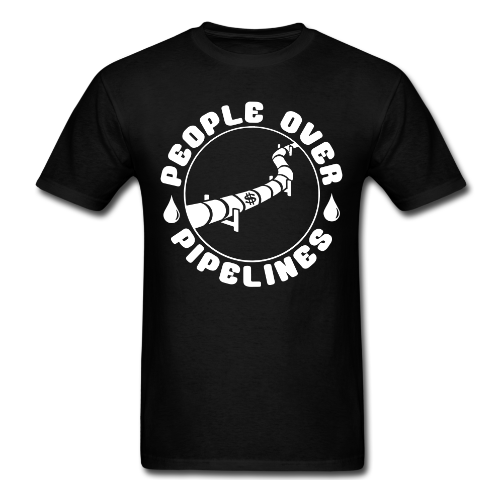 People Over Pipelines T-shirt