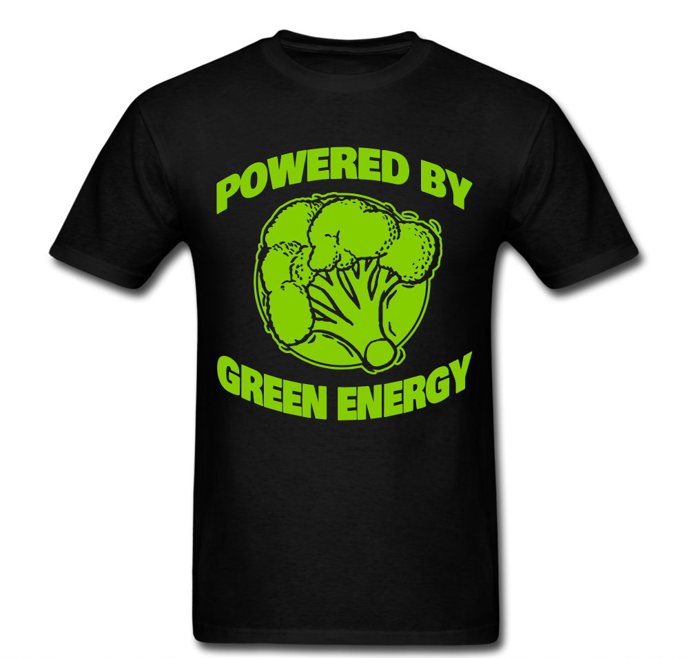 Powered By Green Energy T-shirt