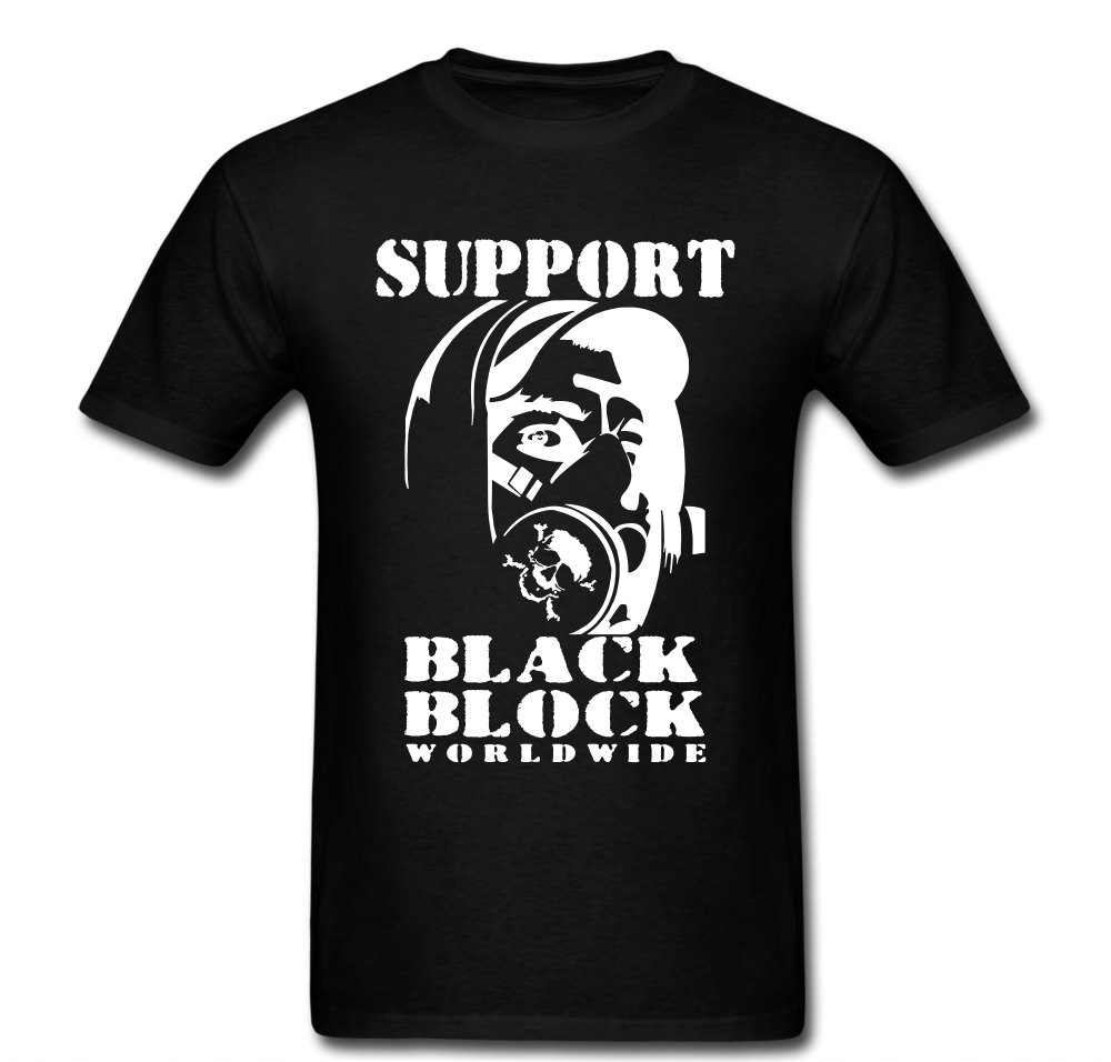 Support Black Block T-shirt