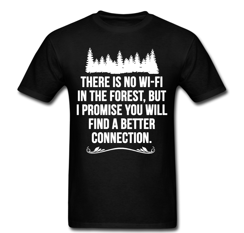 No Wifi Forrest T-shirt