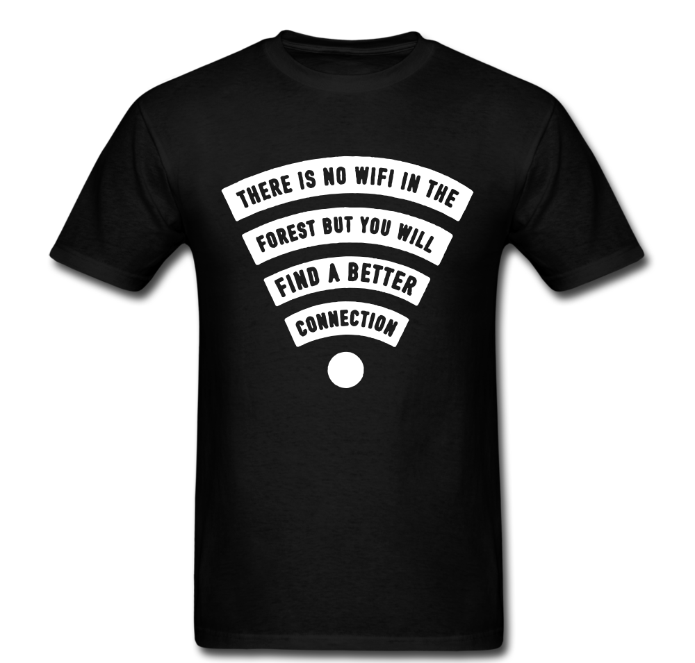 No Wifi Forrest T-shirt