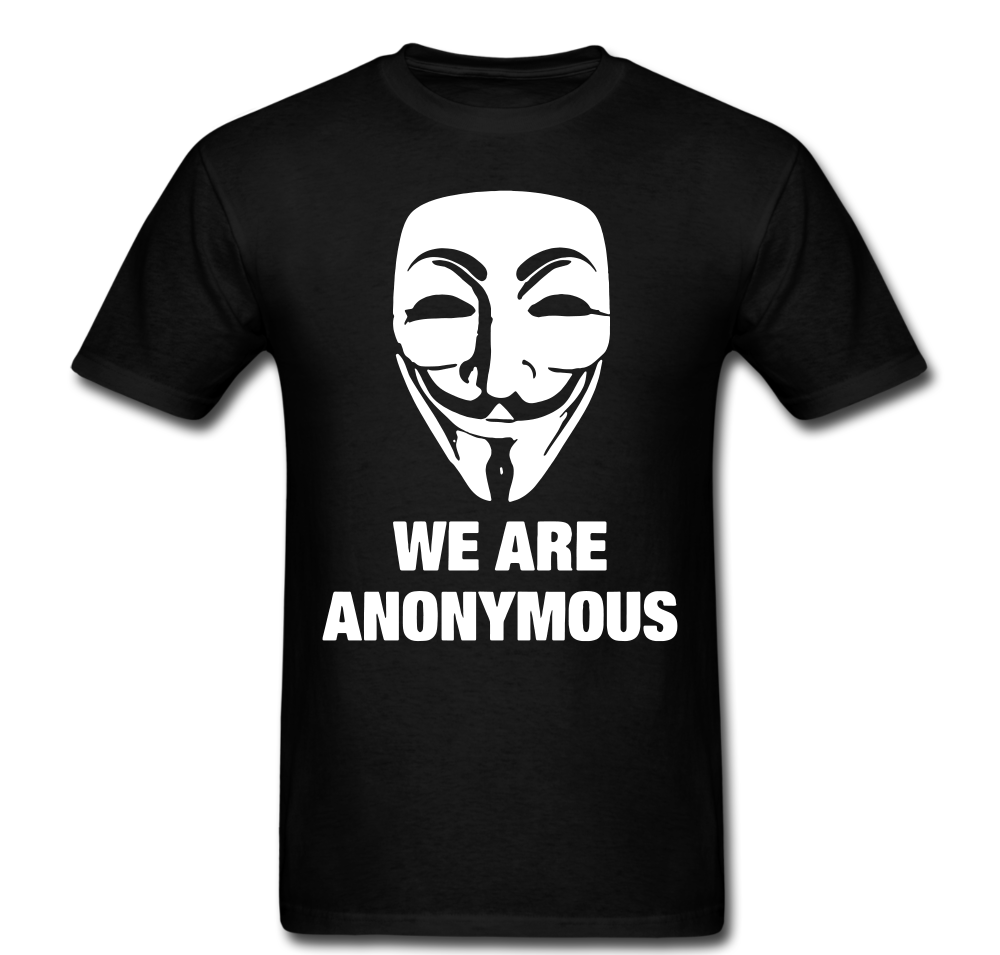 We Are Anonymous T-shirt
