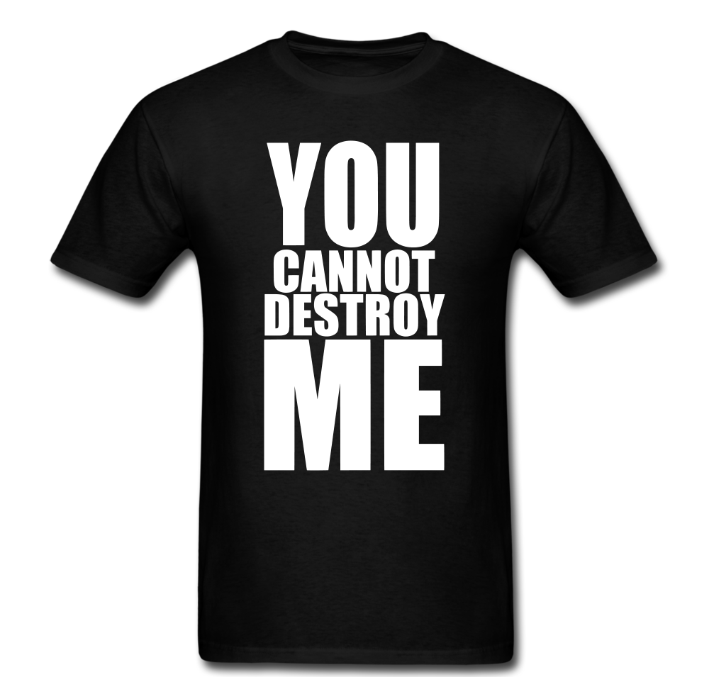 You Cannot Destroy Me T-shirt