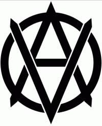 Vegan Anarchist Logo  |  Die Cut Vinyl Sticker Decal | Blasted Rat