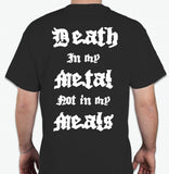 Vegan Death Metal Eggplant Reaper T-shirt | Blasted Rat