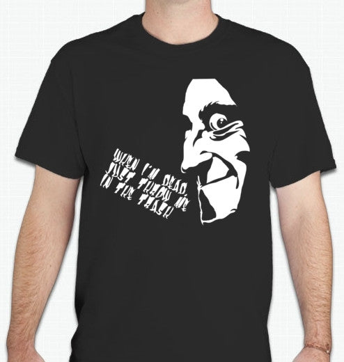 Igor When I'm Dead Just Throw Me In The Trash Frankenstein Marty Feldman T-shirt | Blasted Rat