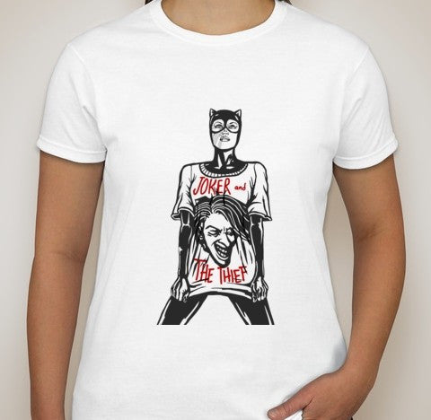 Wolfmother Catwoman Joker And The Thief Women T-shirt | Blasted Rat